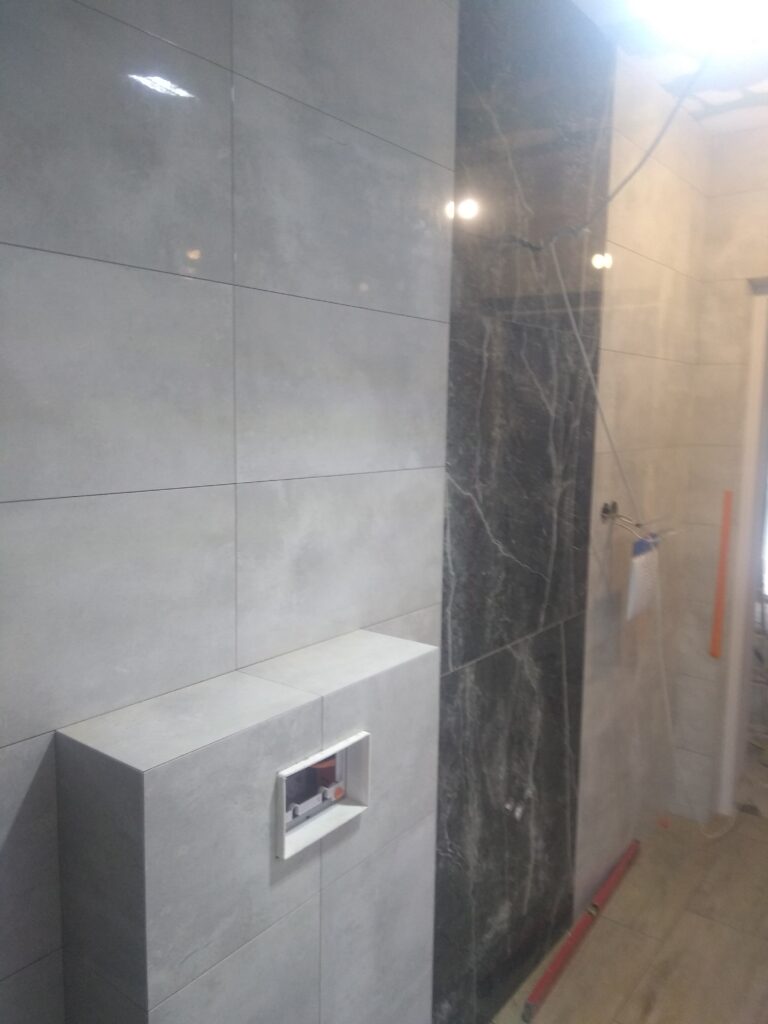 układanie płytek w łazience, płytki w łazience, układanie płytek Palko-bud